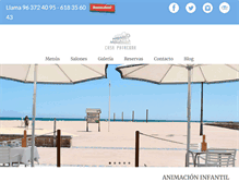 Tablet Screenshot of casapatacona.com